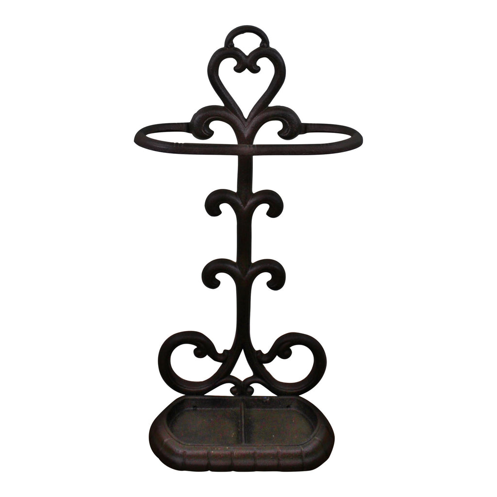 Rustic Cast Iron Umbrella Stand Geko Products