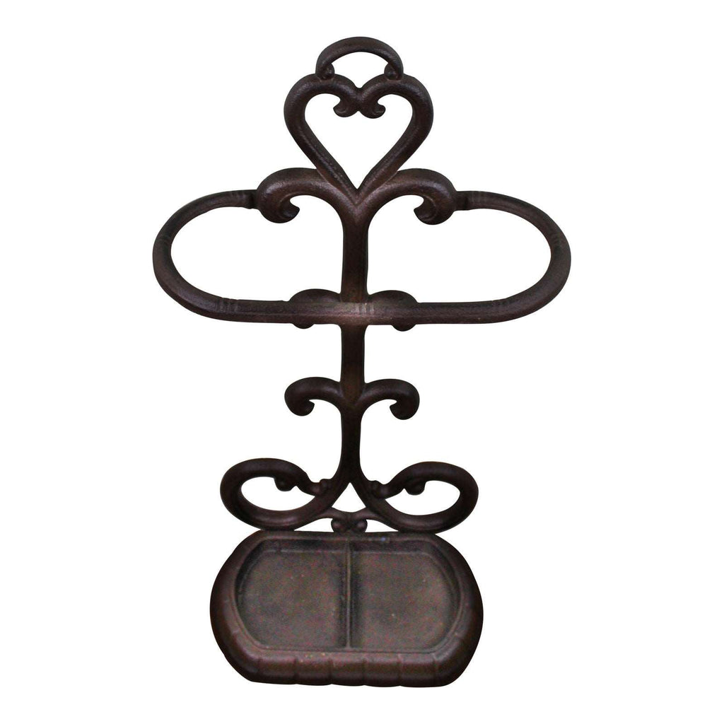 Rustic Cast Iron Umbrella Stand Geko Products