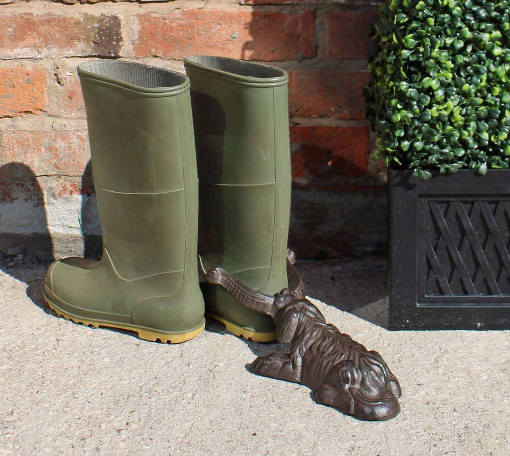 Cast Iron Boot Jack, Dog Design Geko Products