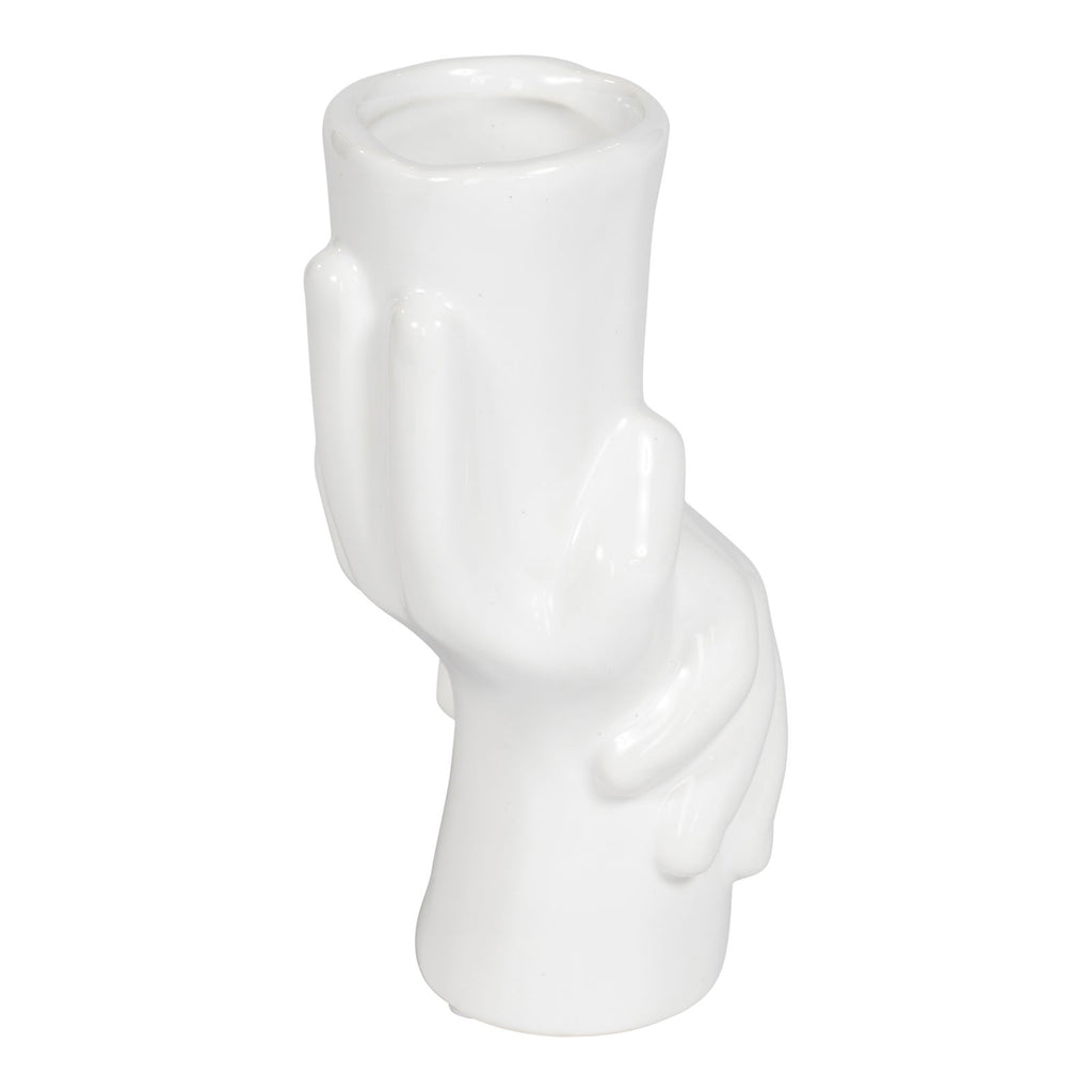 Holding Hands Ceramic Vase Small Geko Products