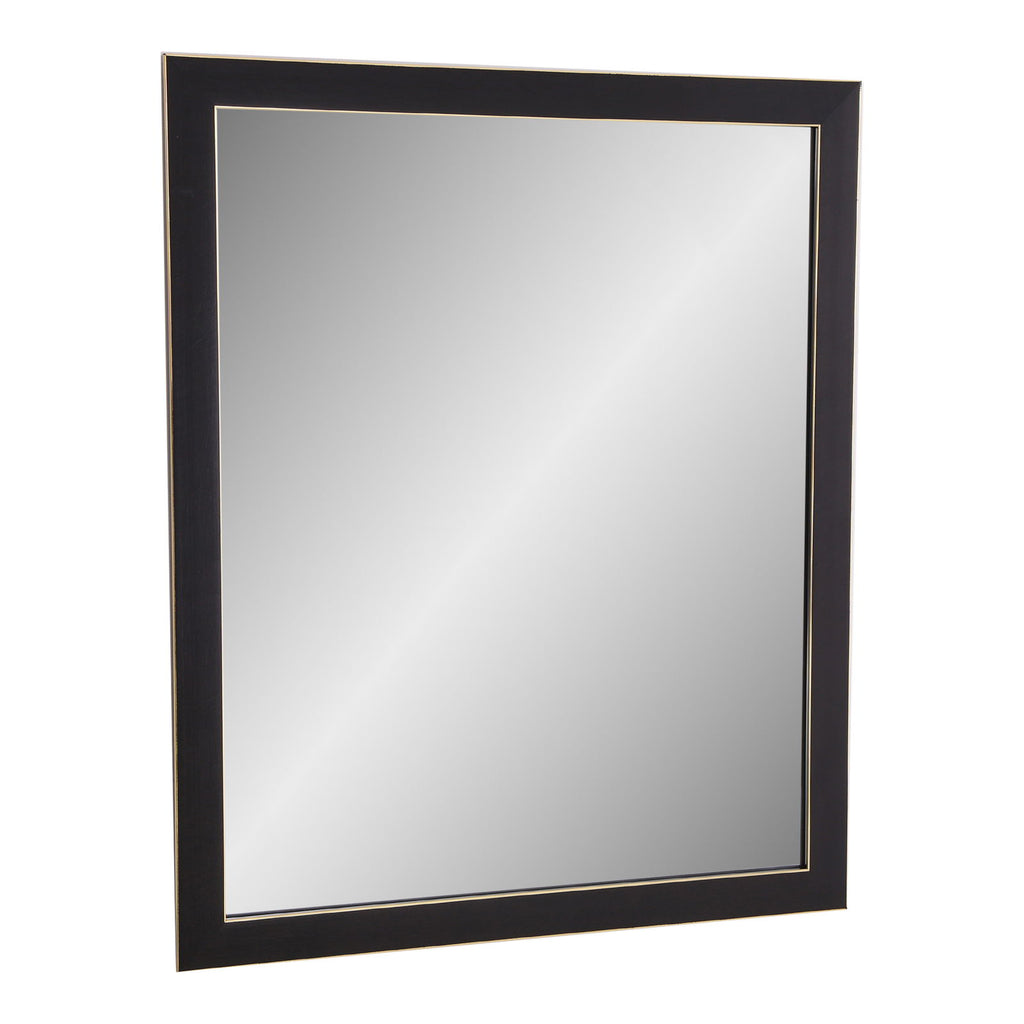 Black And Gold Edged Mirror Geko Products