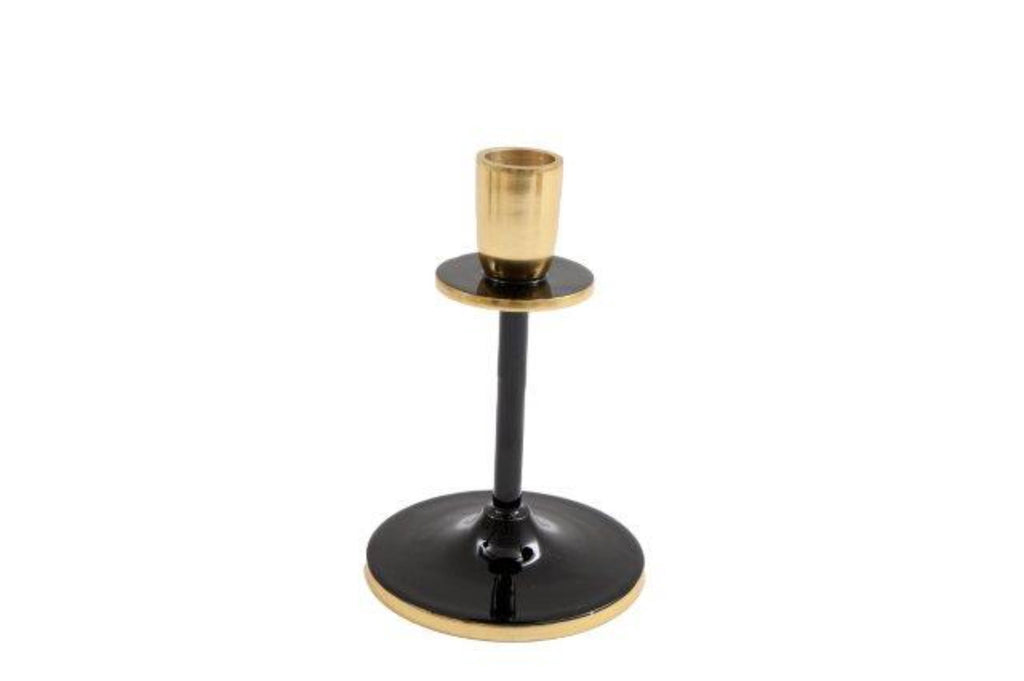 Small Black and Gold Candlestick Geko Products