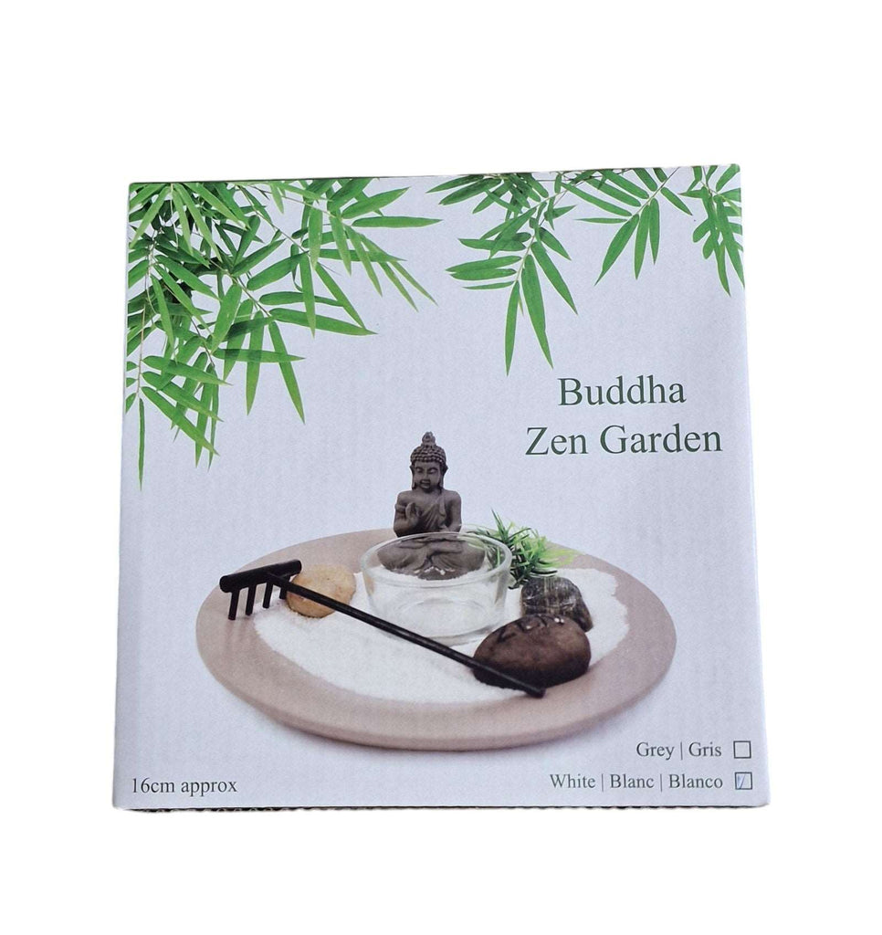 Buddha Zen Garden Self Assembly Grey 16cm Geko Products