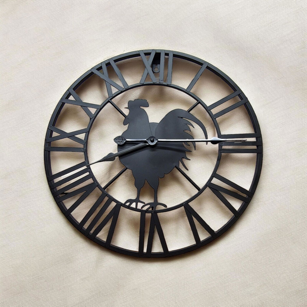 Roman Chicken Clock 40cm Geko Products