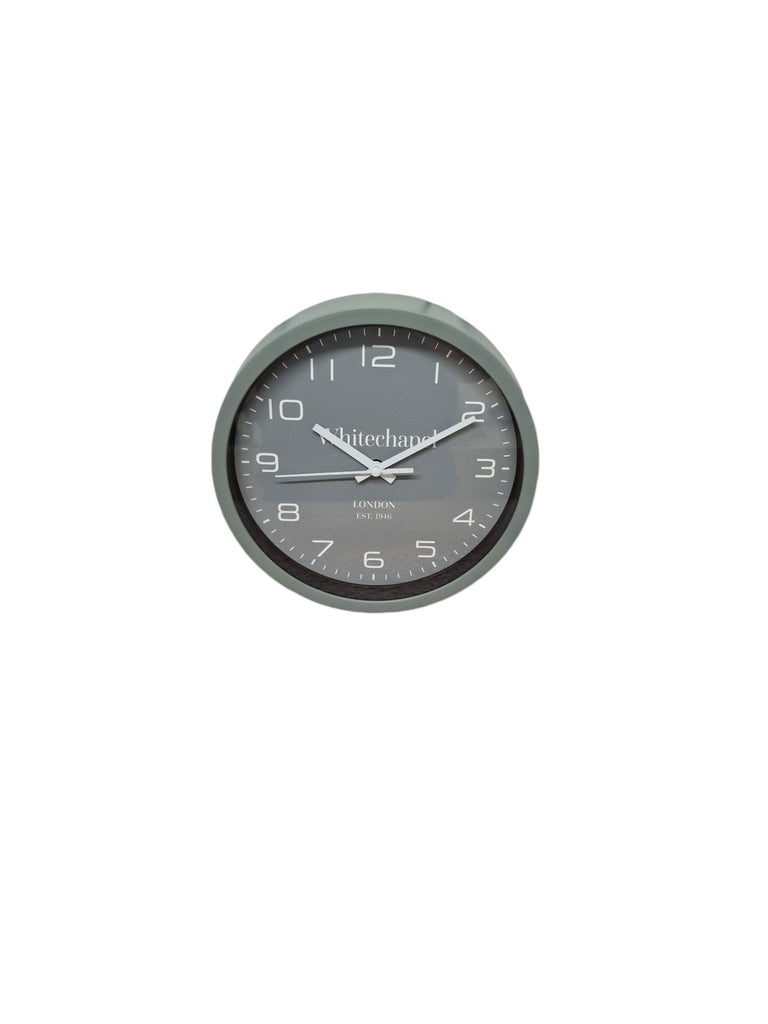 Grey Tonal Clock 20cm Geko Products