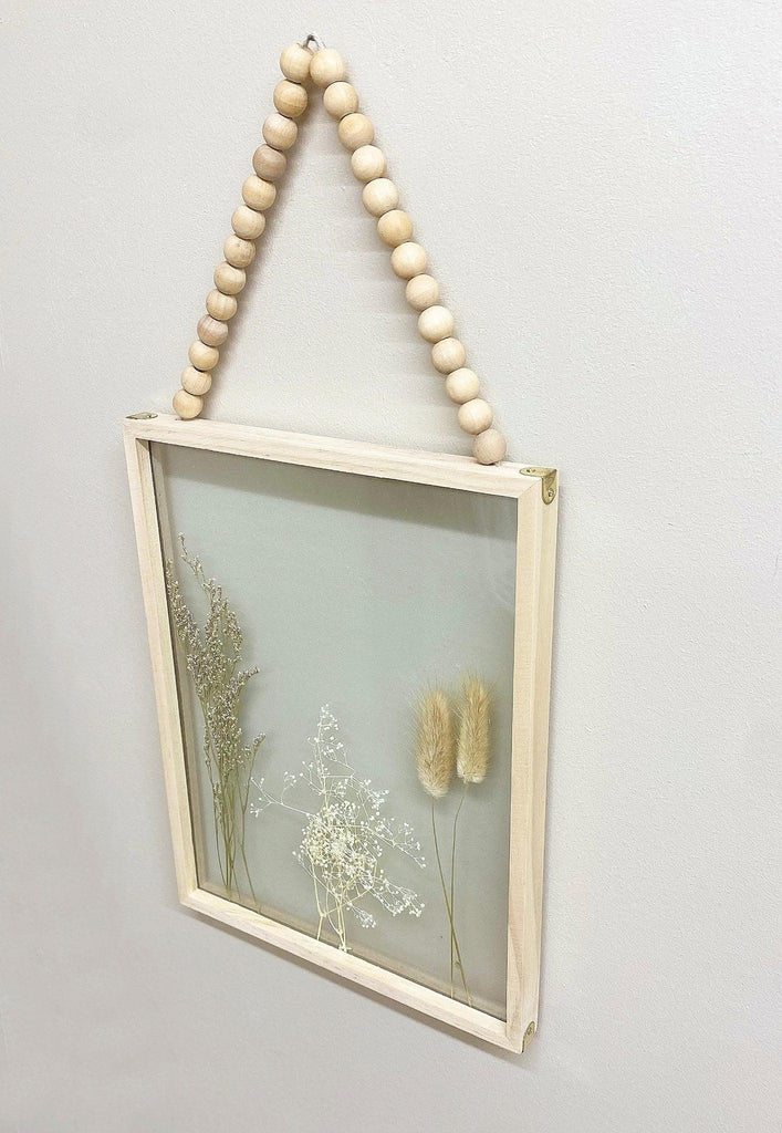 Dried Wildflower Wall Hanging Picture Geko Products