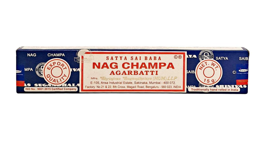 Incense Stick Nagchampa Incnsestik 1 Pack Geko Products