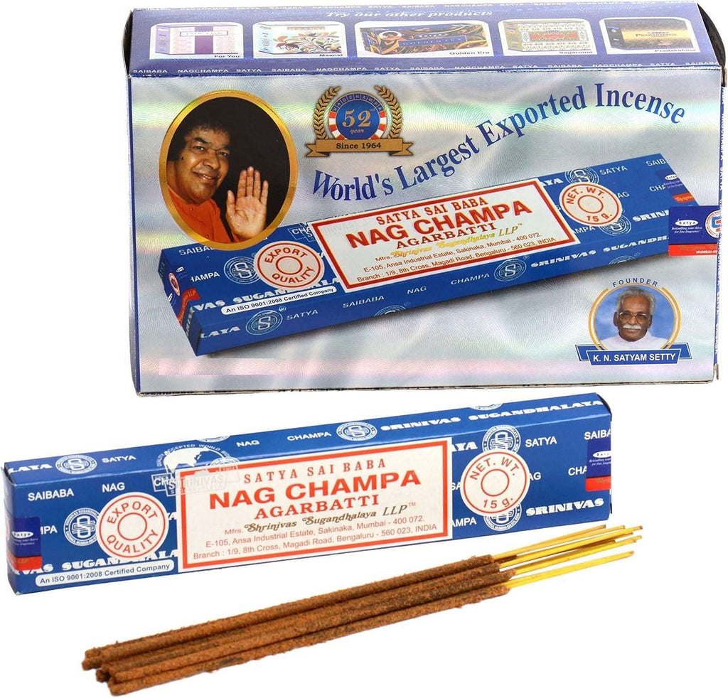 Incense Stick Nagchampa Incnsestik 1 Pack Geko Products