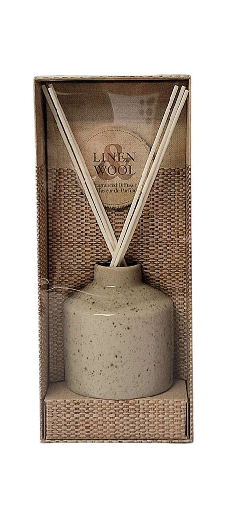 Ceramic Diffuser - Linen Wool 100ml Geko Products