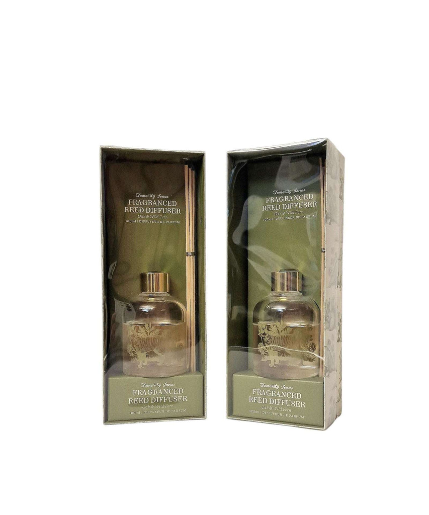 Forest Toile Diffuser - Oak and Wood Fern 100ml Geko Products