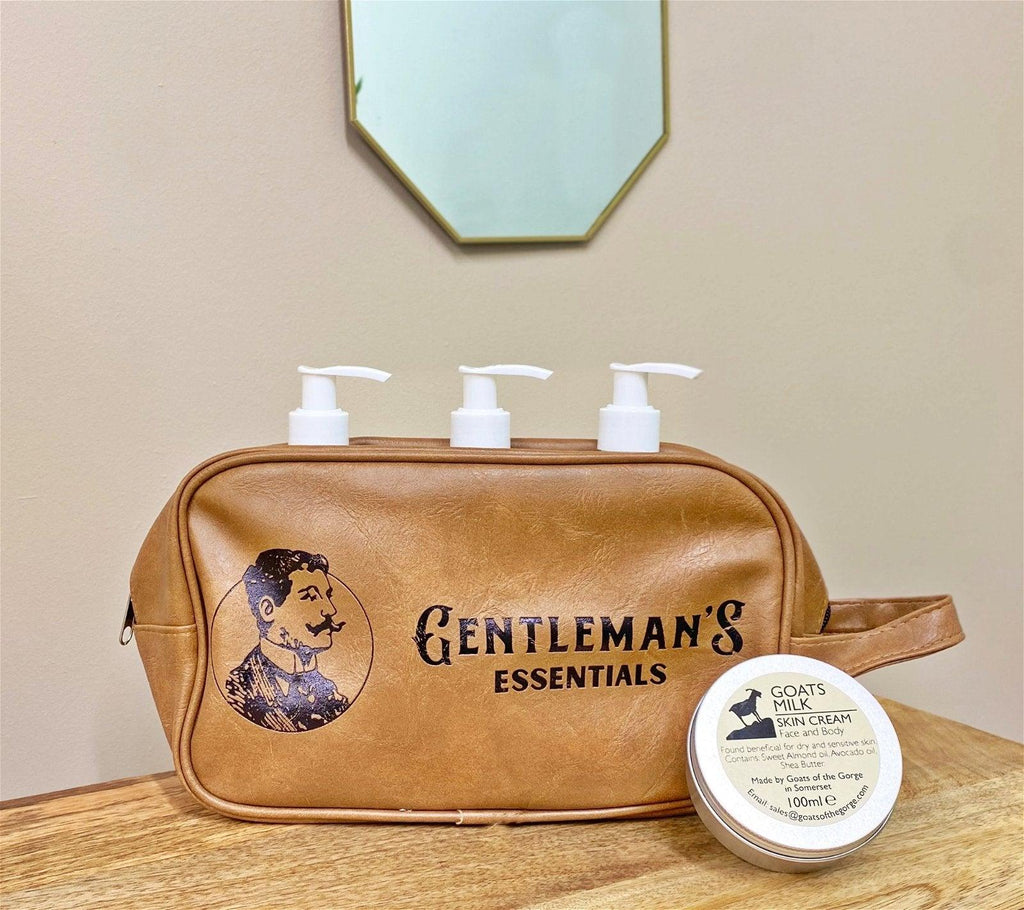 Gentlemans Toiletry Bag with Carrying Loop Geko Products