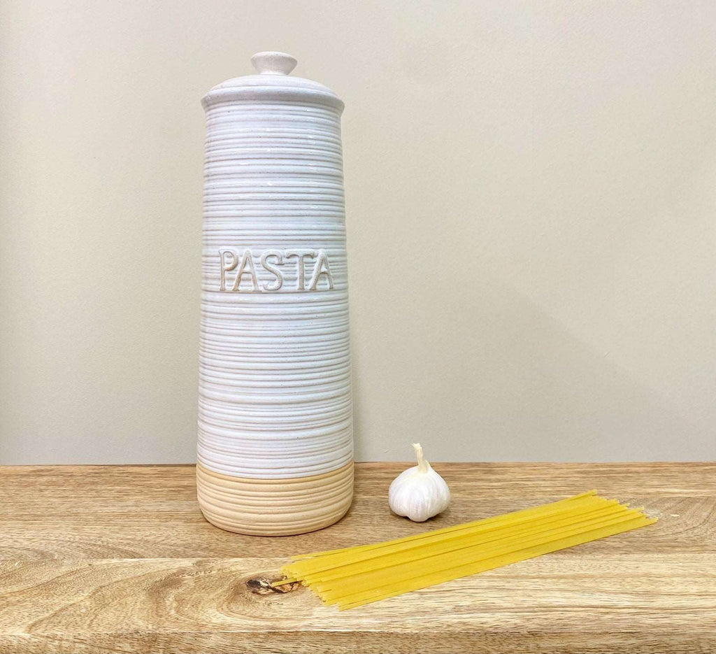 Natural Ceramic Pasta Pot 33cm Geko Products