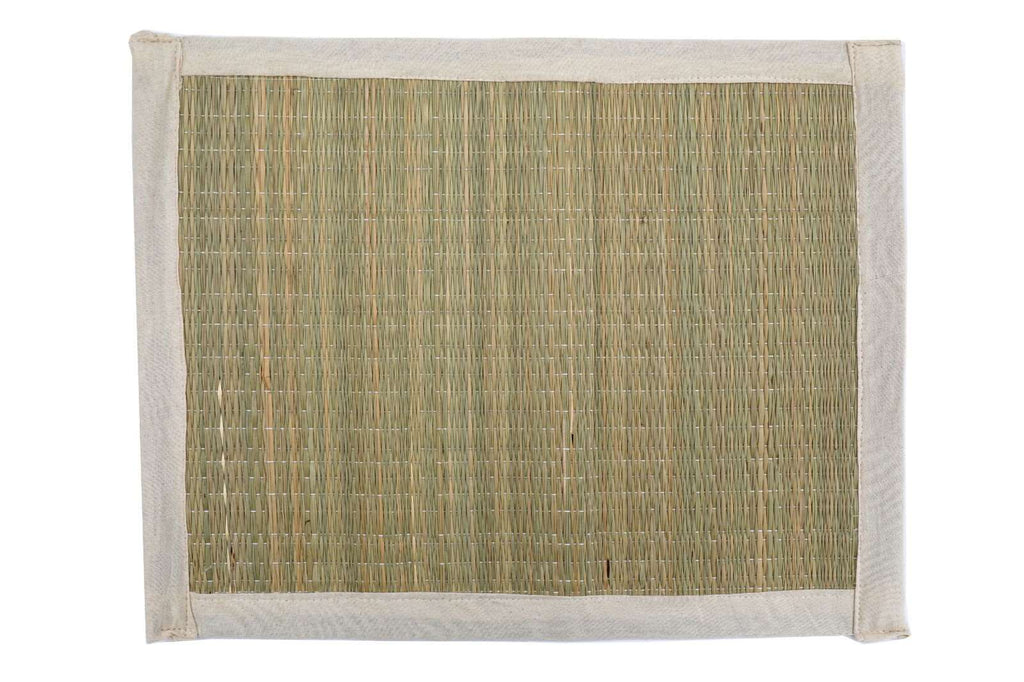 Set of Four Woven Grass Place Mats Geko Products