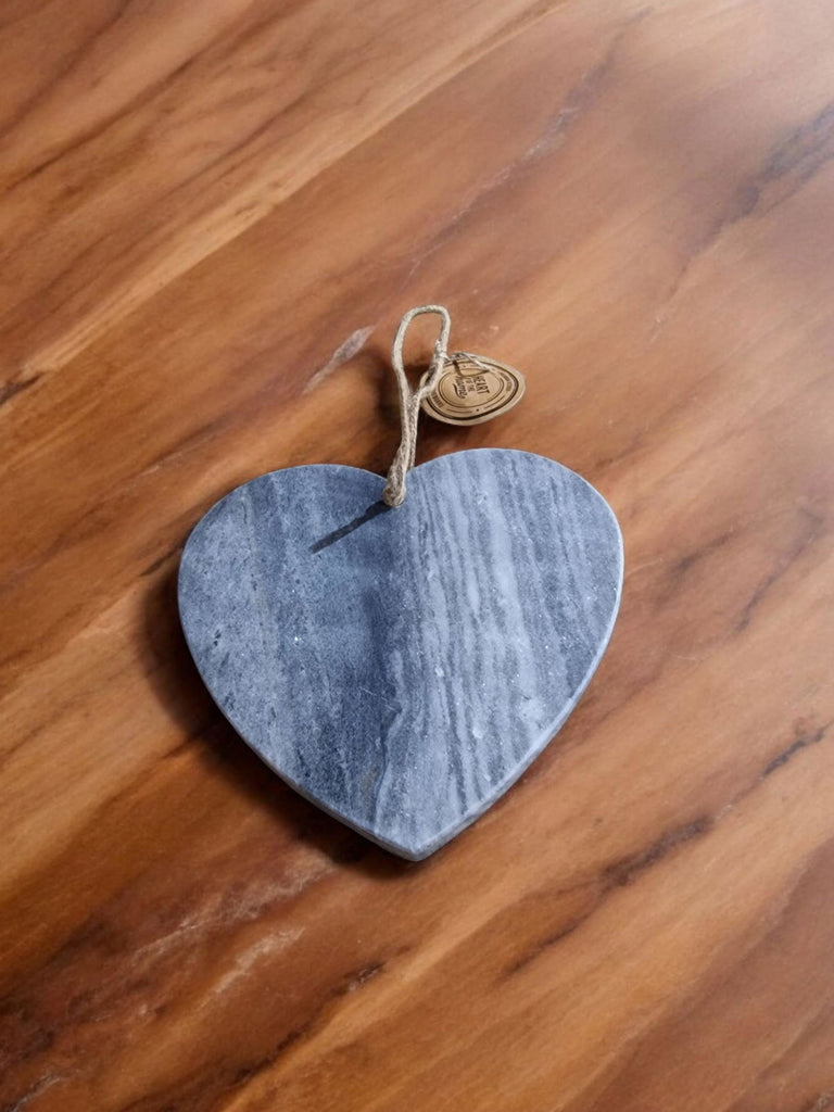 Grey Heart Chopping Board 24x26cm Geko Products