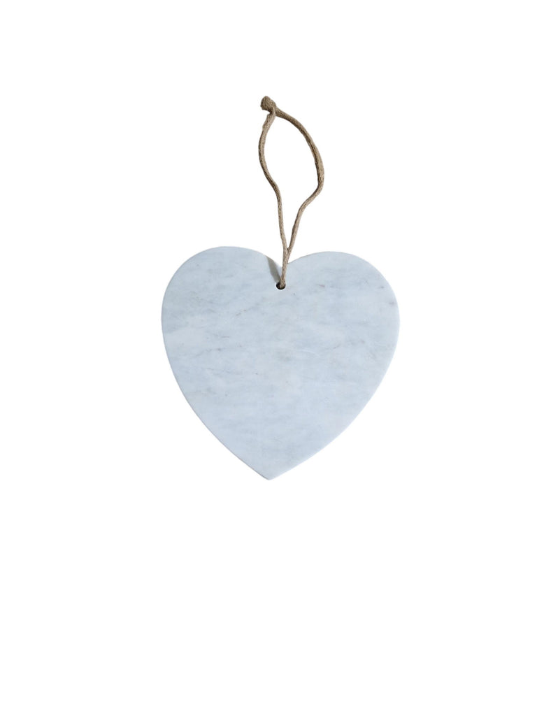 White Heart Chopping Board 24x26cm Geko Products