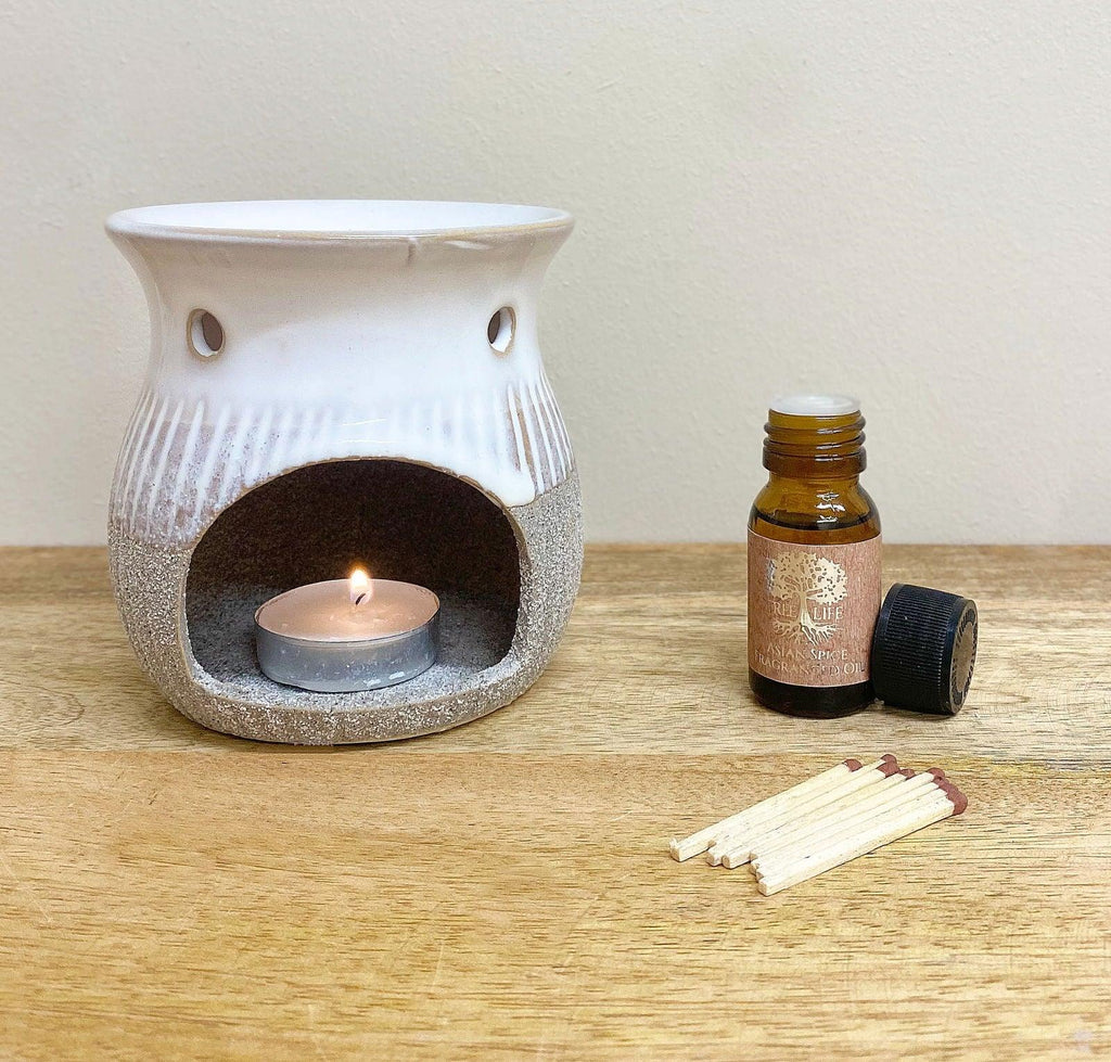 Grey Sandstone Oil/Wax Burner Geko Products