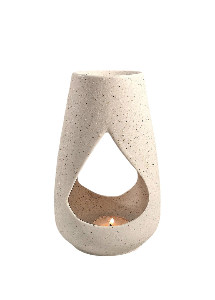 Stone White Wax & Oil Burner Geko Products