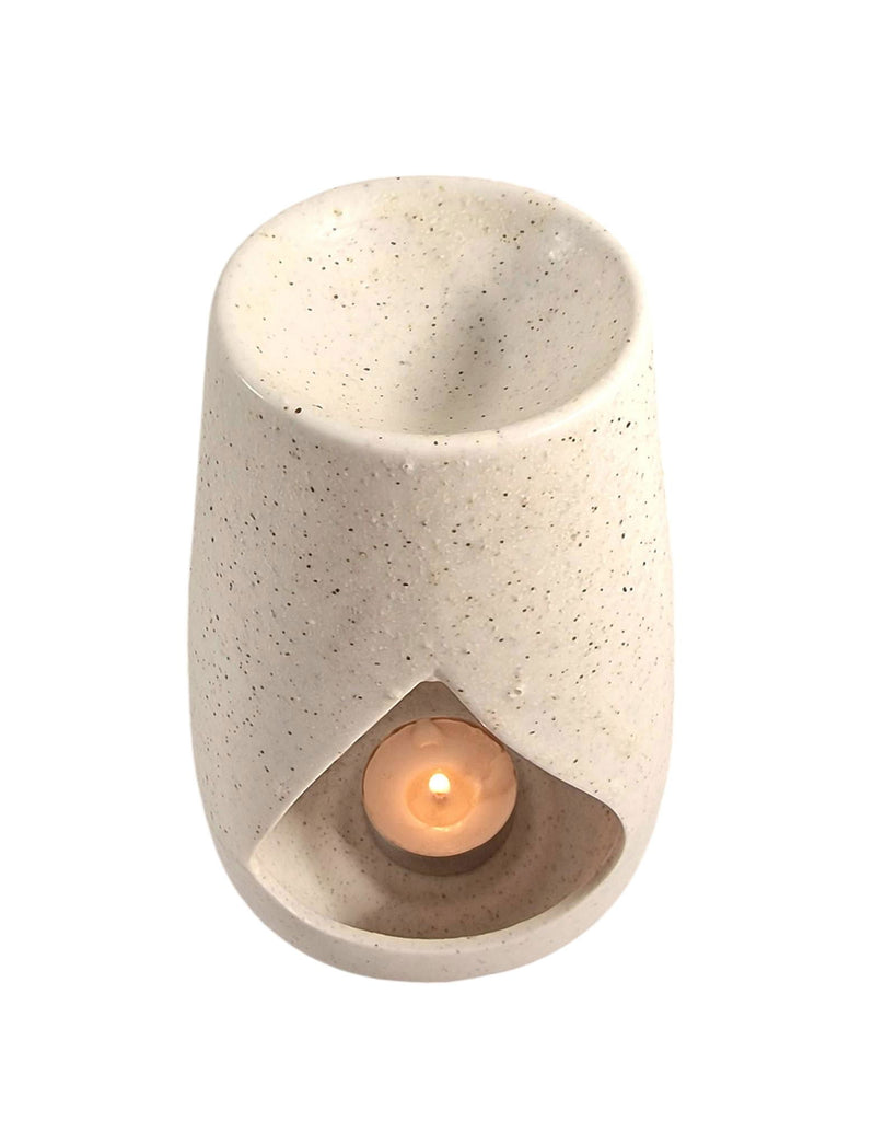 Stone White Wax & Oil Burner Geko Products