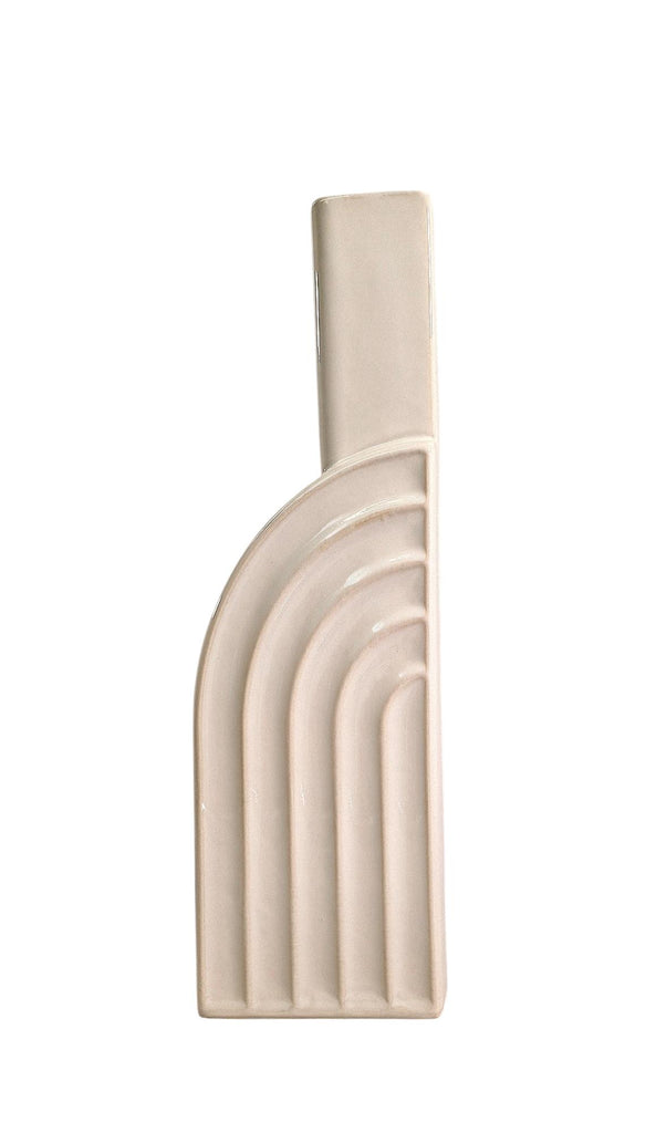 White Half Arch Vase Geko Products