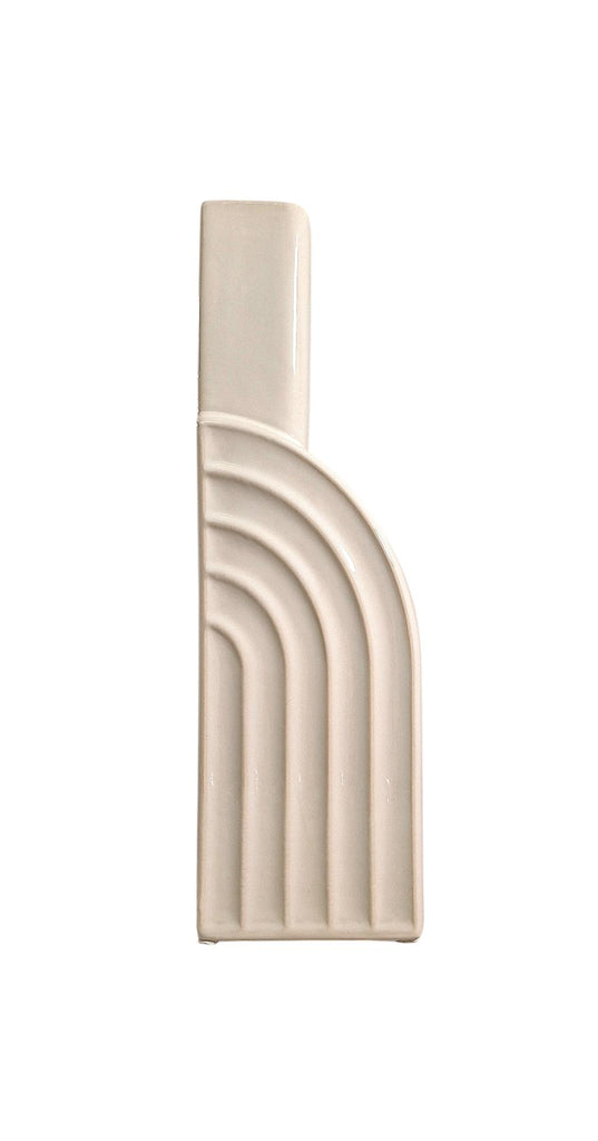 White Half Arch Vase Geko Products