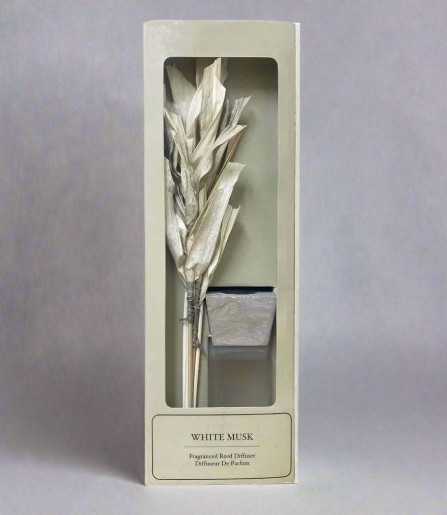 White Musk Luxury 100ml Reed Diffuser Geko Products