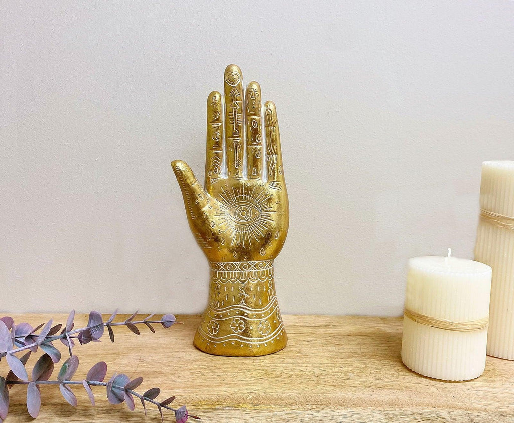 Gold Hamsa Hand Ornament Geko Products