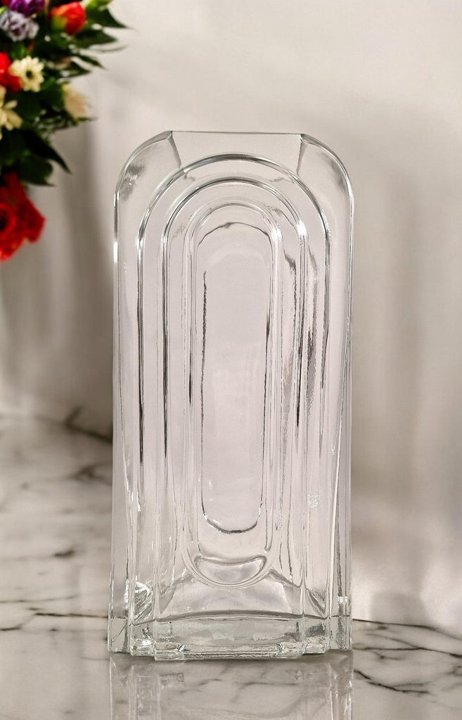 Clear Glass Arch Vase Geko Products