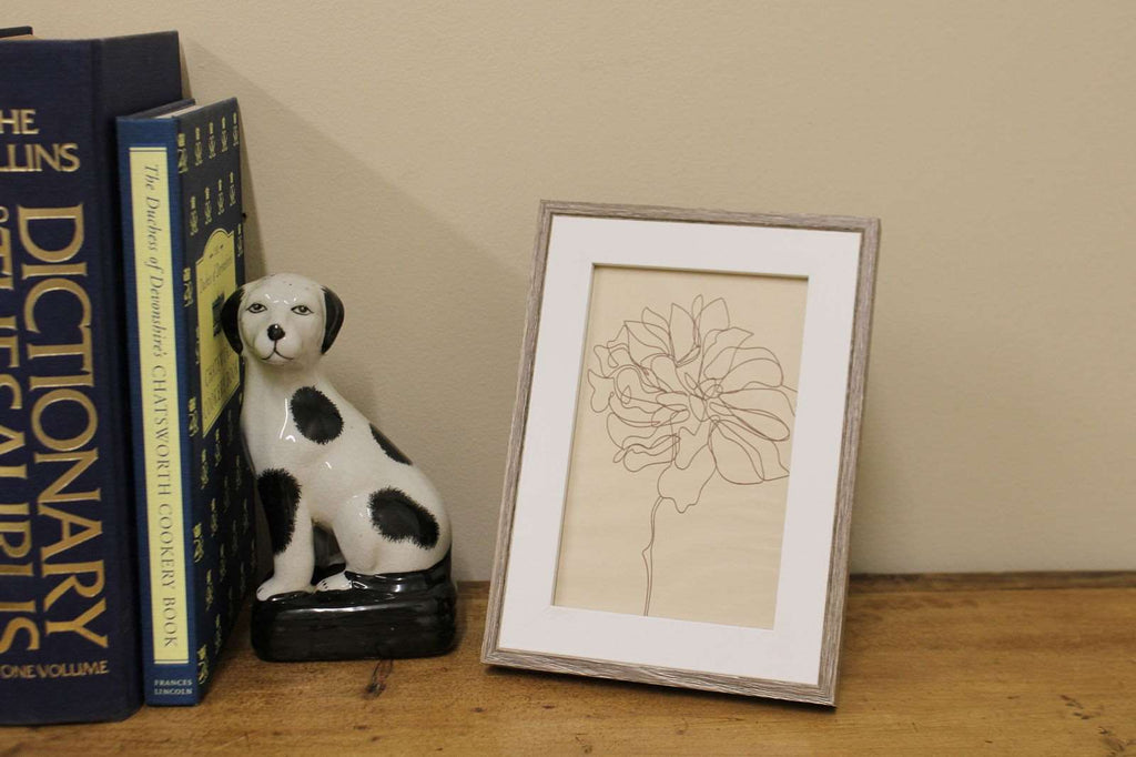 Set of Three Photo Frames with Wood Edge Geko Products