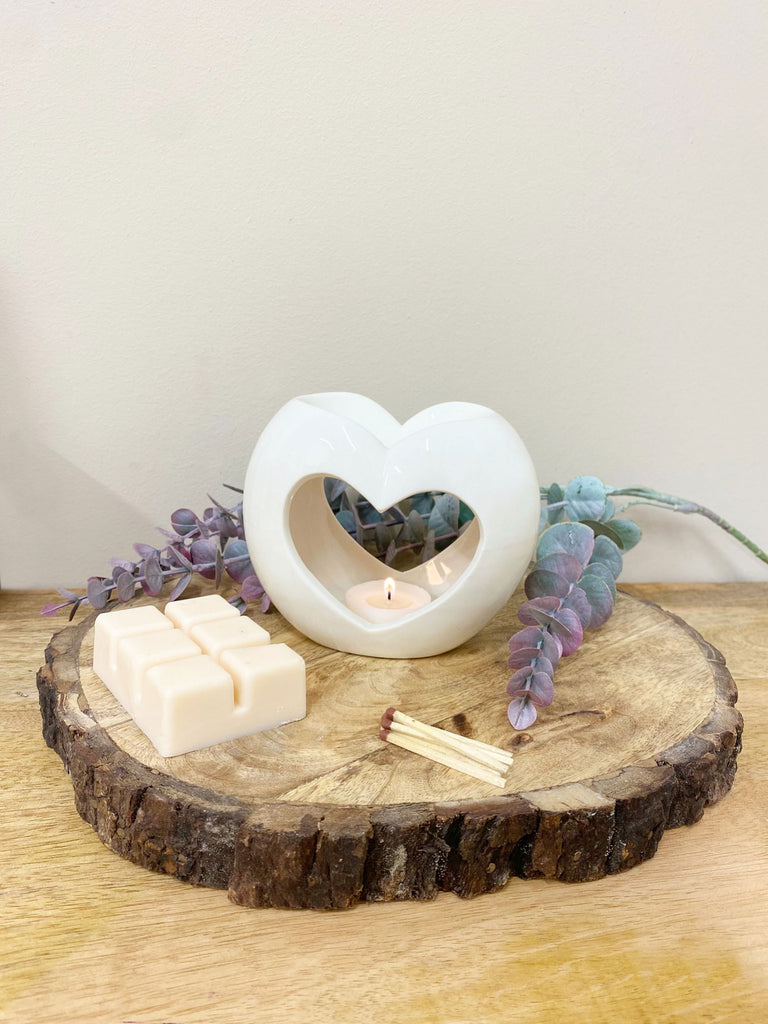 Pearl Heart Oil or Wax Warmer Geko Products