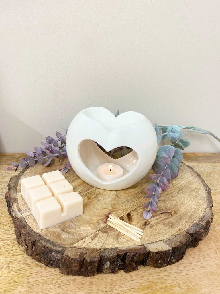 Pearl Heart Oil or Wax Warmer Geko Products