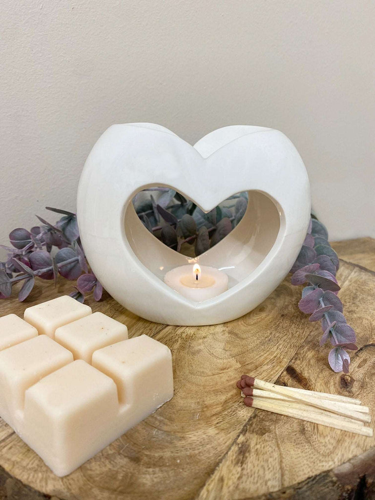 Pearl Heart Oil or Wax Warmer Geko Products