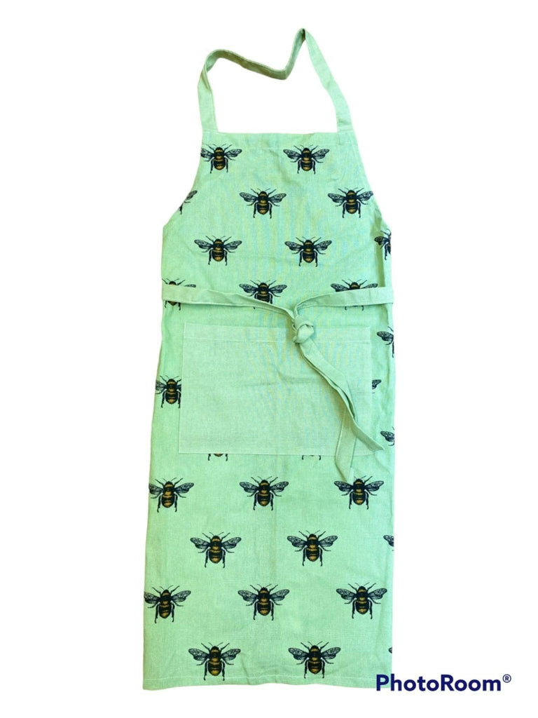 Green Summer Bee Apron Geko Products