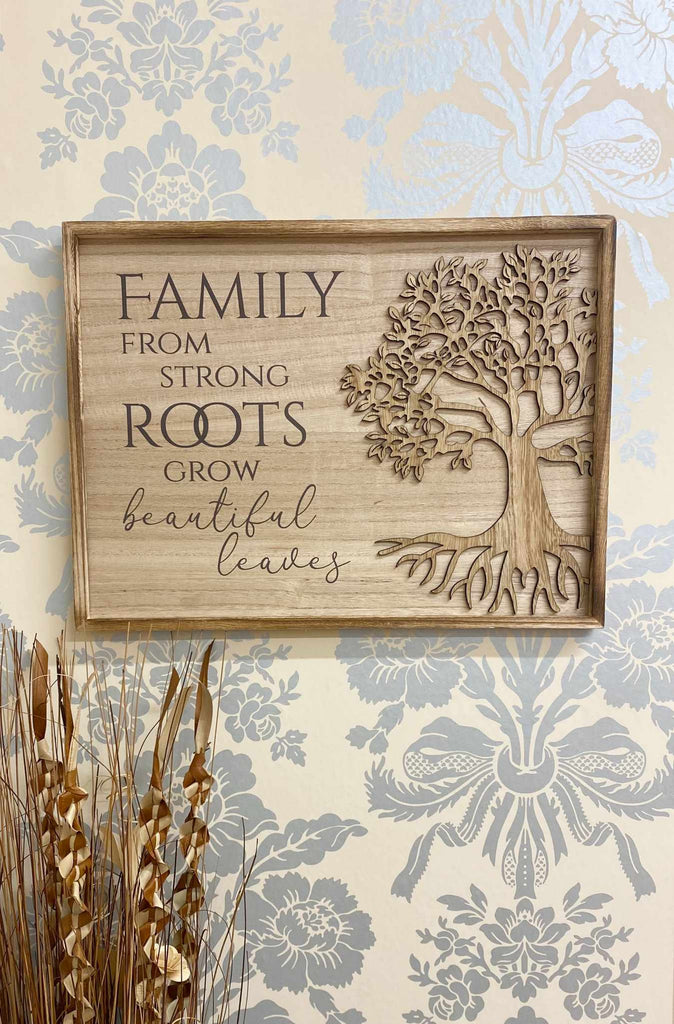 Wooden Tree Of Life Plaque Geko Products