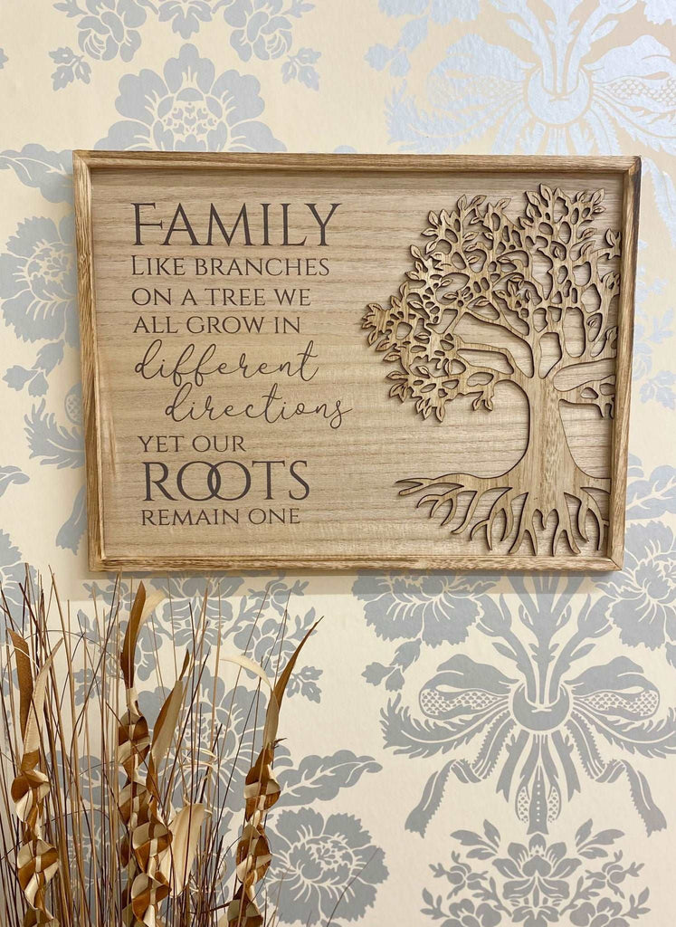 Tree Of Life Wooden Plaque Geko Products