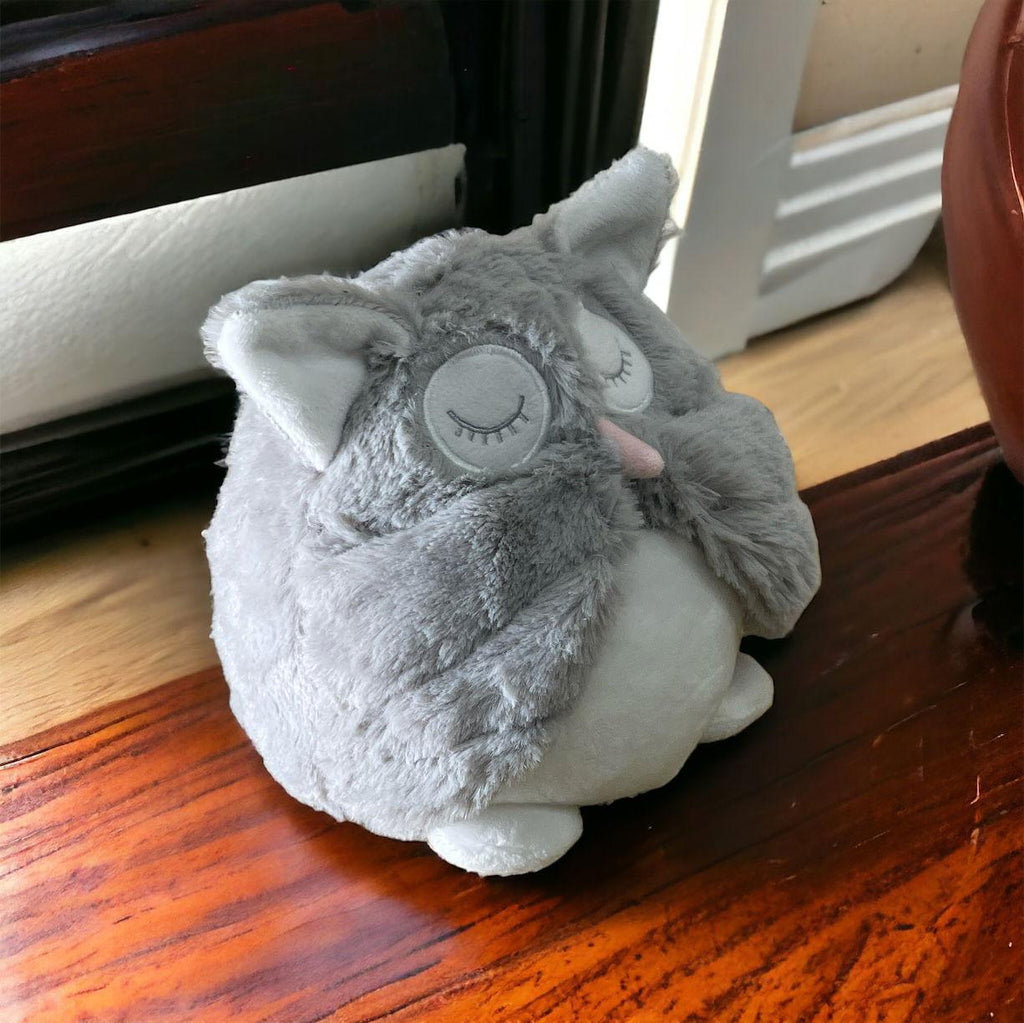 Grey Soft Owl Door Stop Geko Products