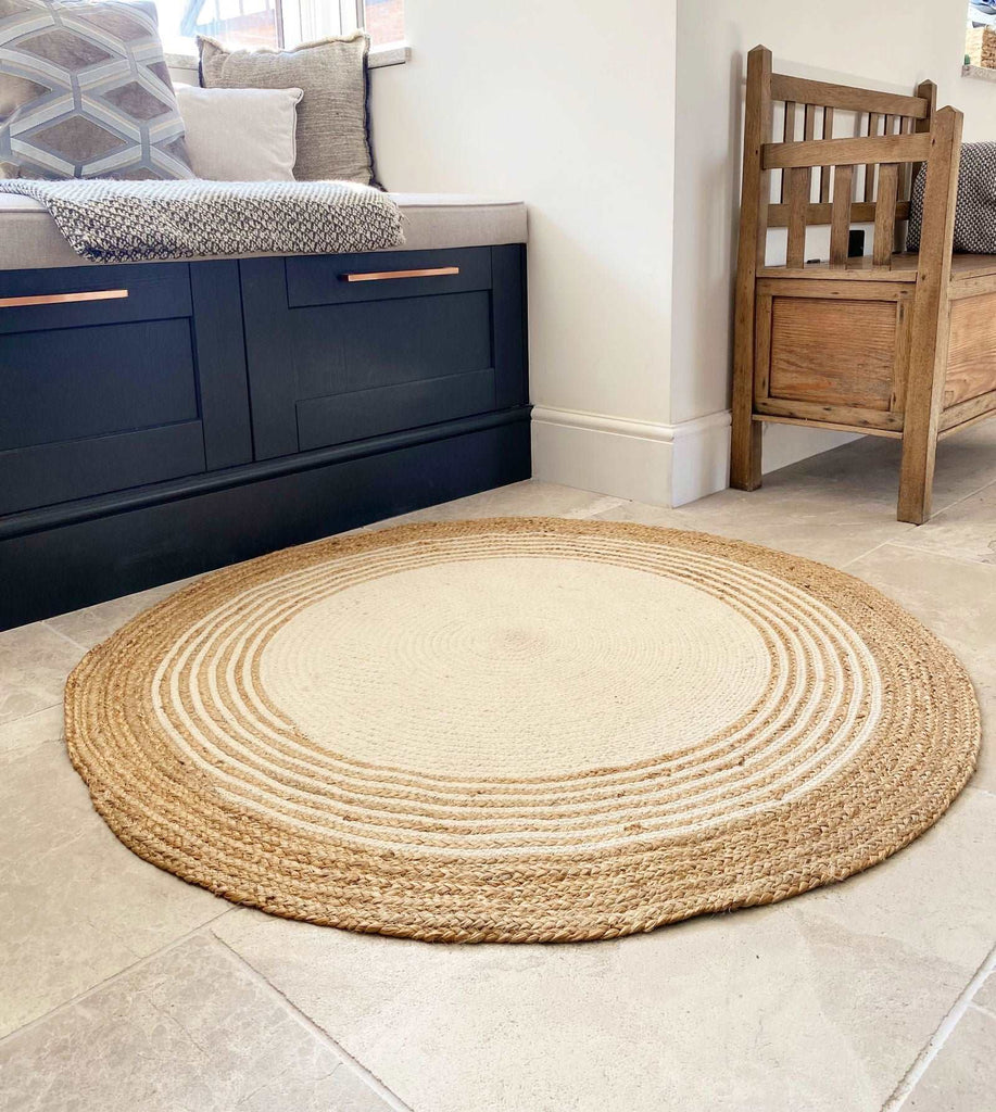 Round Cotton Braided Rug Geko Products