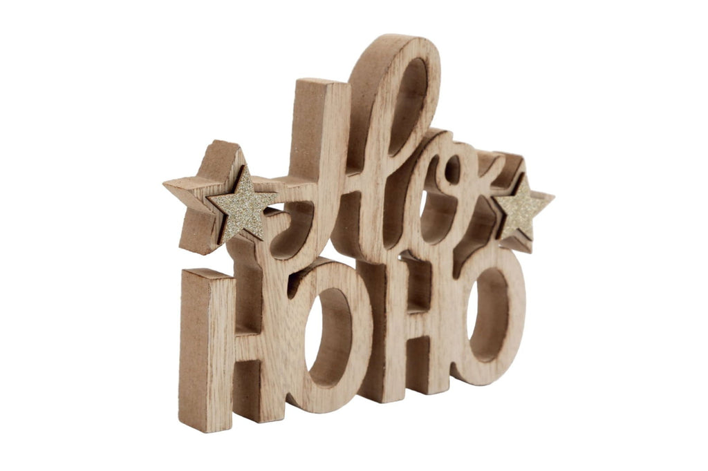 Freestanding 'Ho Ho Ho' Decoration Geko Products