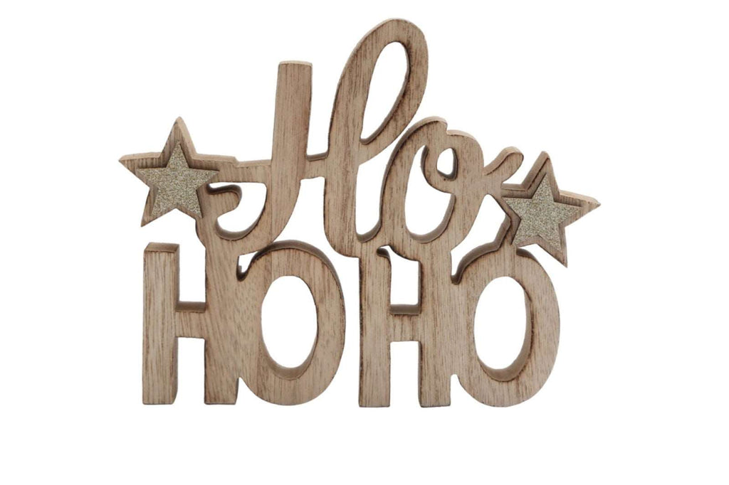 Freestanding 'Ho Ho Ho' Decoration Geko Products