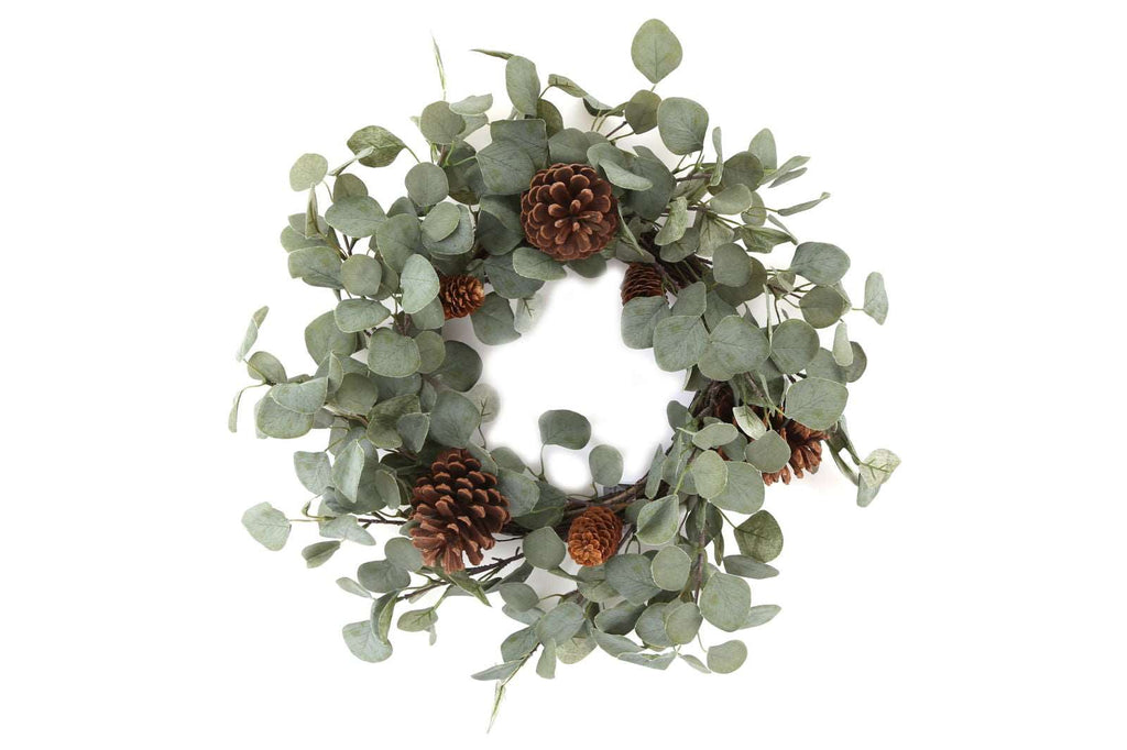 Eucalyptus & Pinecone Wreath Geko Products