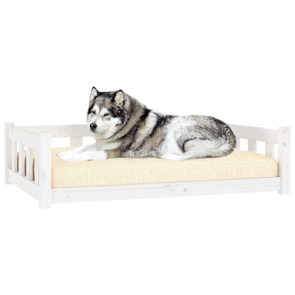 vidaXL Dog Bed 55.5x45.5x28 cm Solid Wood Pine vidaXL