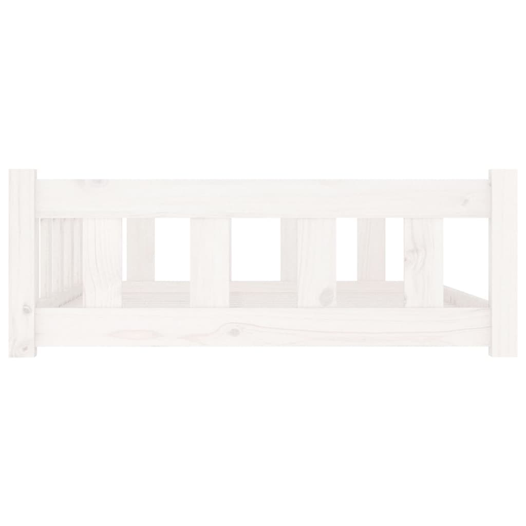 vidaXL Dog Bed 55.5x45.5x28 cm Solid Wood Pine vidaXL