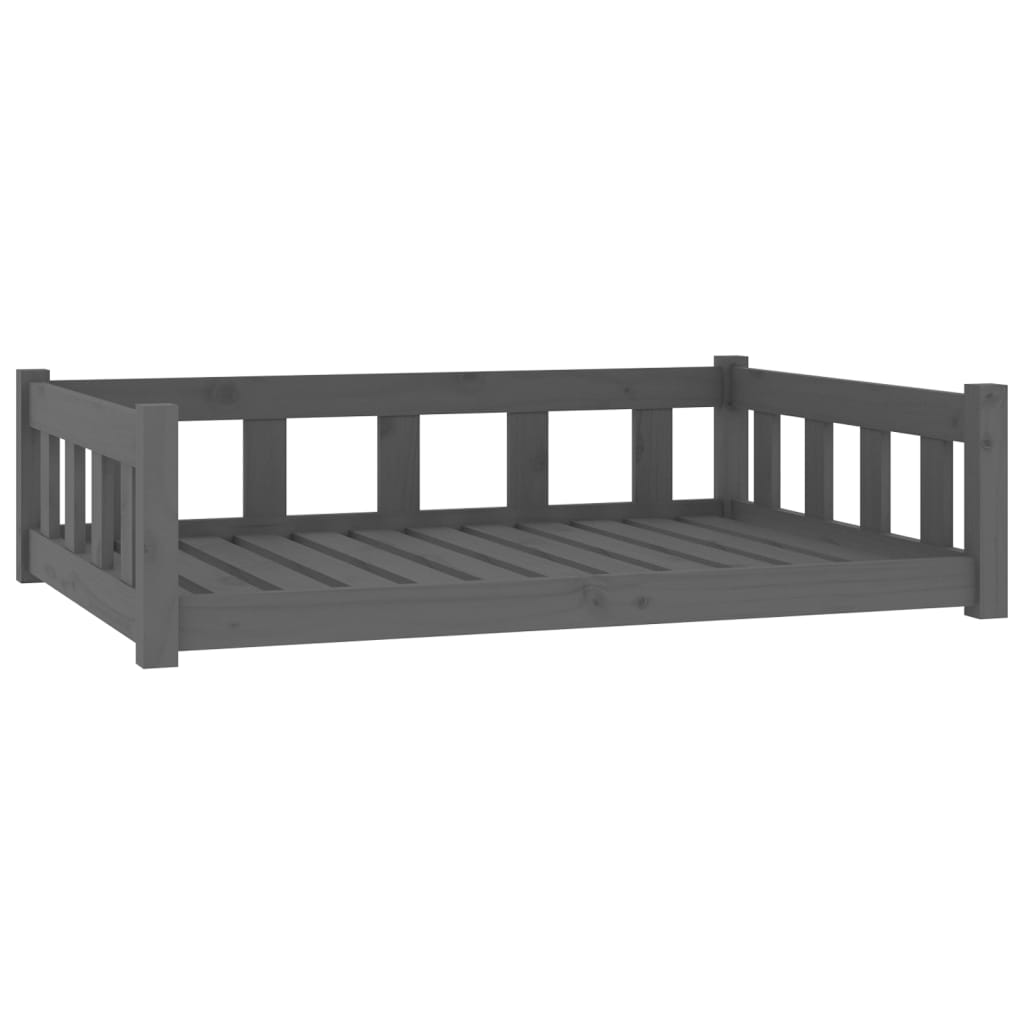 vidaXL Dog Bed 55.5x45.5x28 cm Solid Wood Pine vidaXL