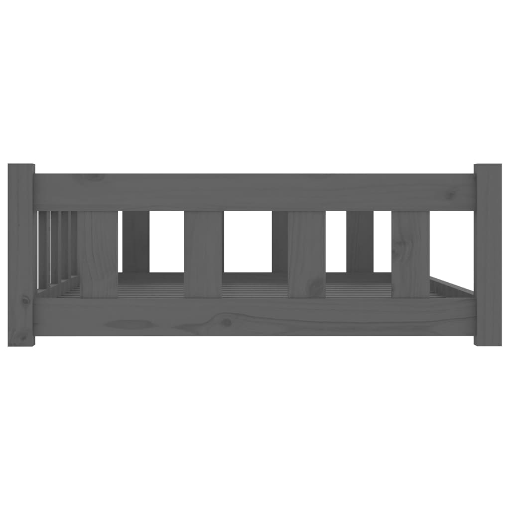 vidaXL Dog Bed 55.5x45.5x28 cm Solid Wood Pine vidaXL