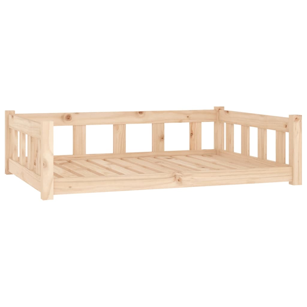 vidaXL Dog Bed 55.5x45.5x28 cm Solid Wood Pine vidaXL