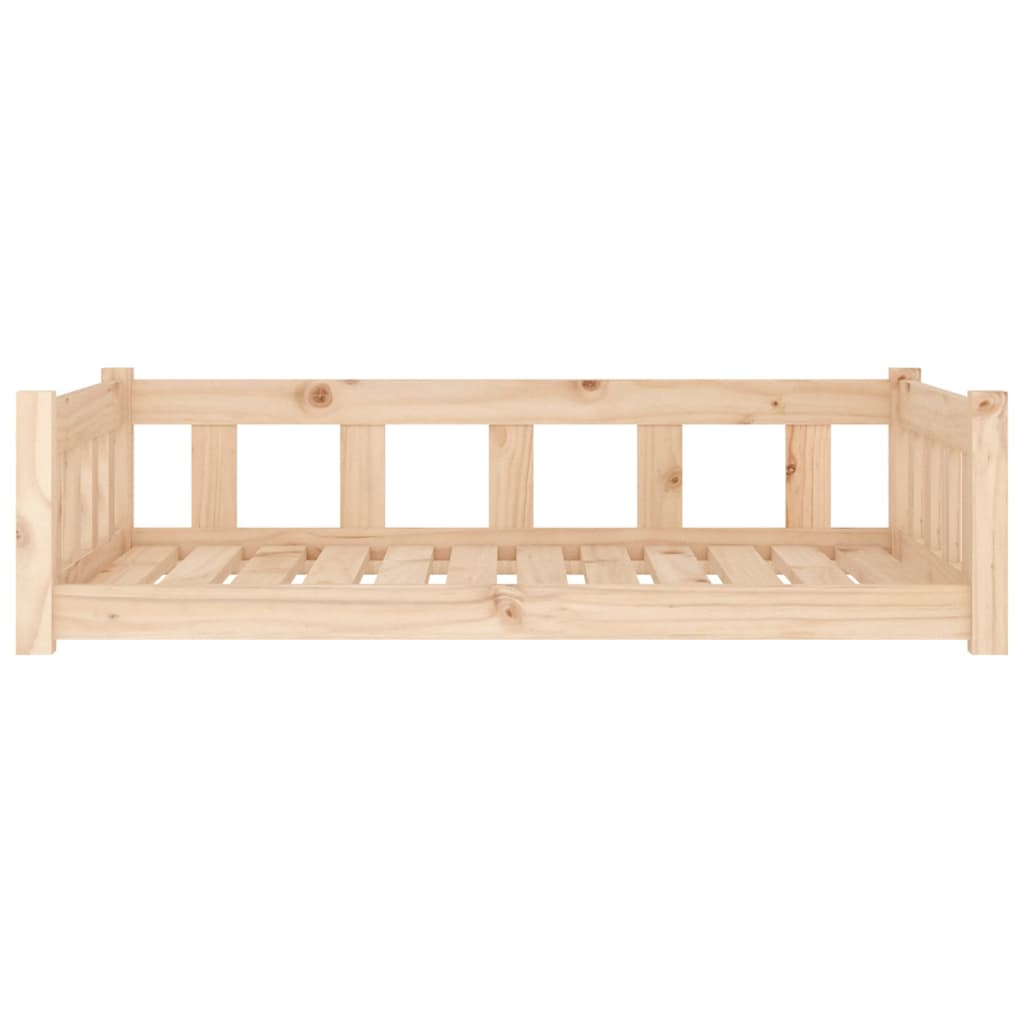 vidaXL Dog Bed 55.5x45.5x28 cm Solid Wood Pine vidaXL