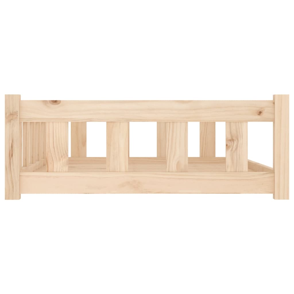 vidaXL Dog Bed 55.5x45.5x28 cm Solid Wood Pine vidaXL