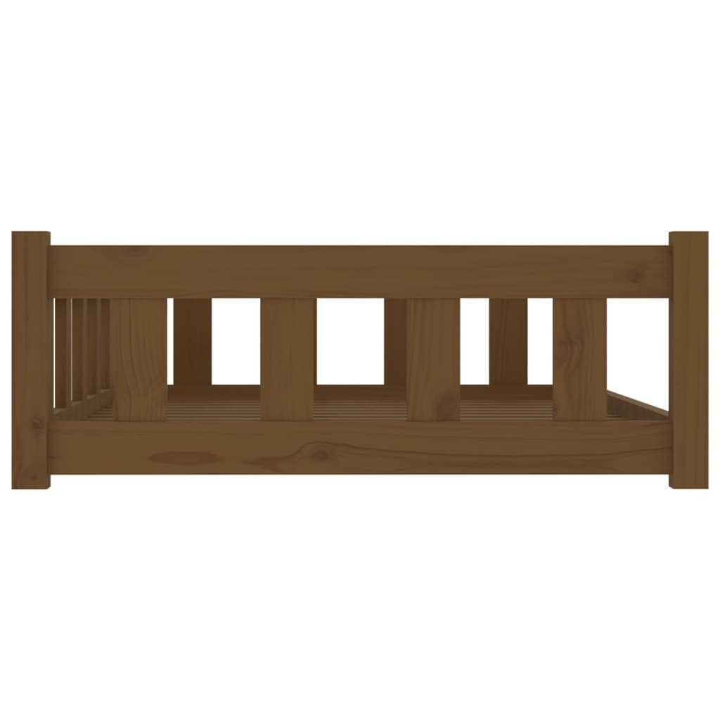vidaXL Dog Bed 55.5x45.5x28 cm Solid Wood Pine vidaXL
