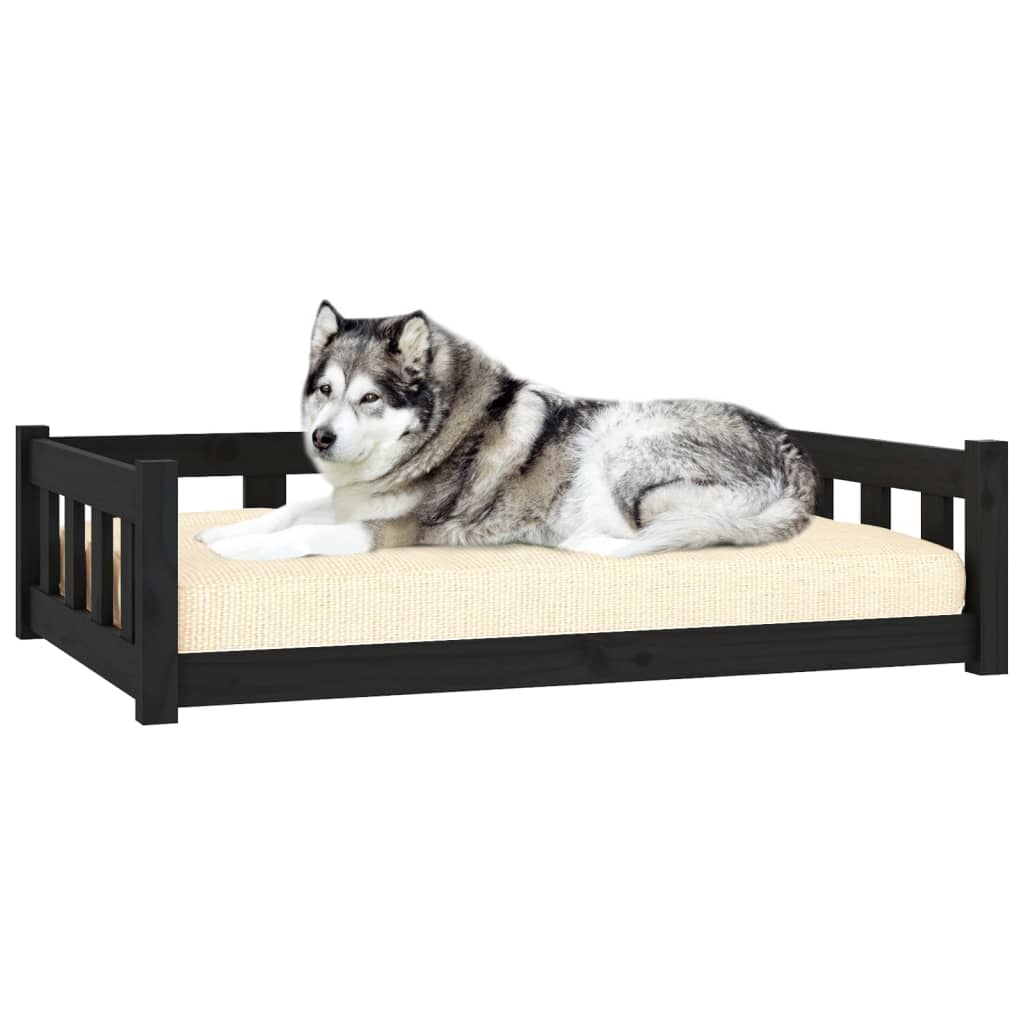 vidaXL Dog Bed 55.5x45.5x28 cm Solid Wood Pine vidaXL
