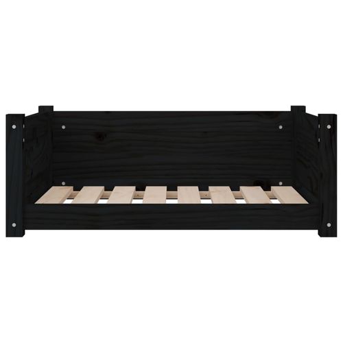 vidaXL Dog Bed Wax Brown 95.5x65.5x28 cm Solid Wood Pine vidaXL