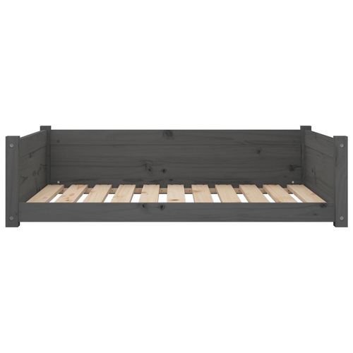 vidaXL Dog Bed Wax Brown 95.5x65.5x28 cm Solid Wood Pine vidaXL